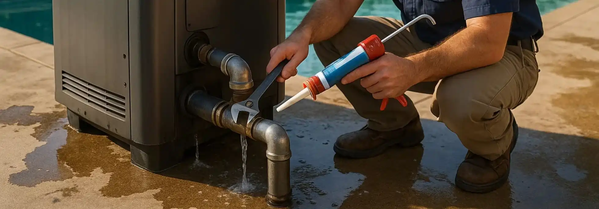  Pool Heater Leak Repair - HVAC Toronto