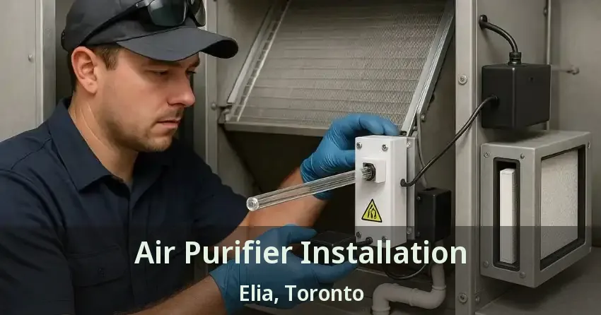Air Purifier Installation Elia, Toronto - ON