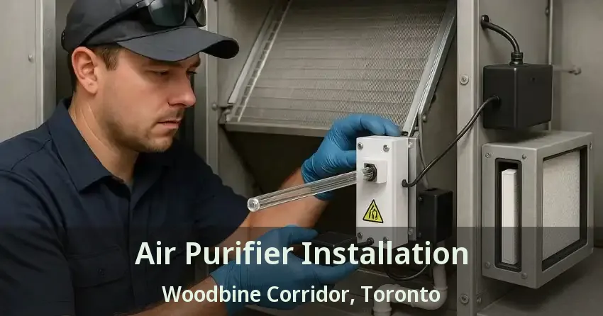 Air Purifier Installation Woodbine Corridor, Toronto - ON