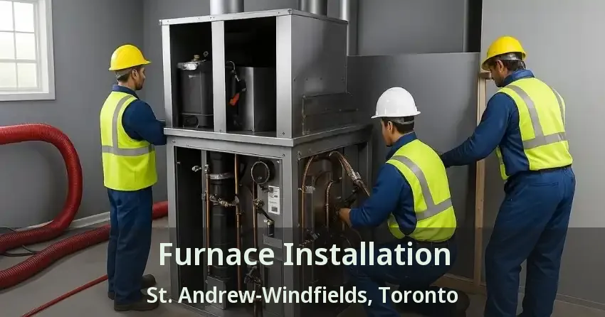 Furnace Installation St. Andrew-Windfields, Toronto - ON