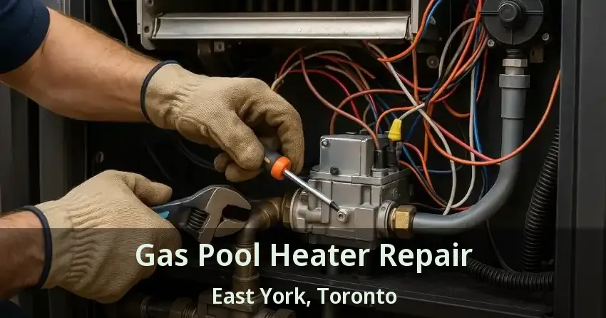 Gas Pool Heater Repair East York, Toronto - ON
