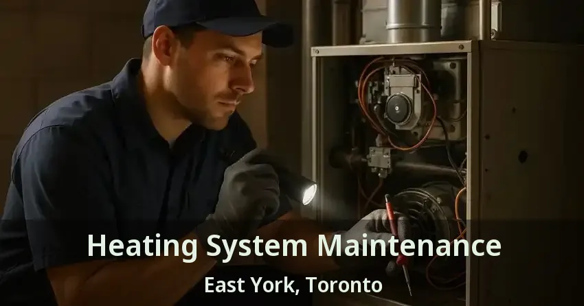Heating System Maintenance East York, Toronto - ON