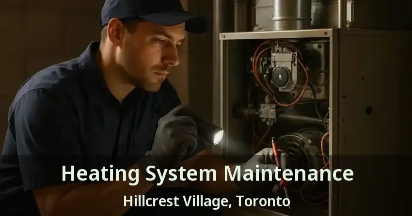 Heating System Maintenance Hillcrest Village, Toronto - ON