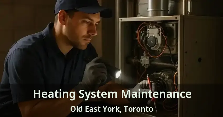 Heating System Maintenance Old East York, Toronto - ON
