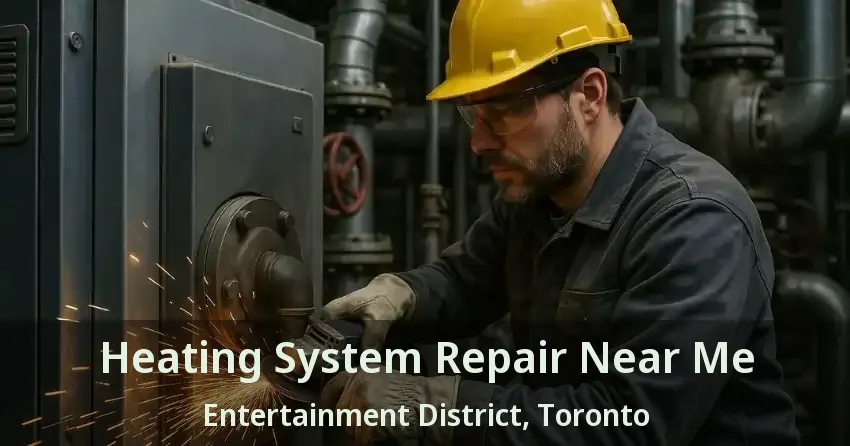 Heating System Repair Near Me Entertainment District, Toronto - ON