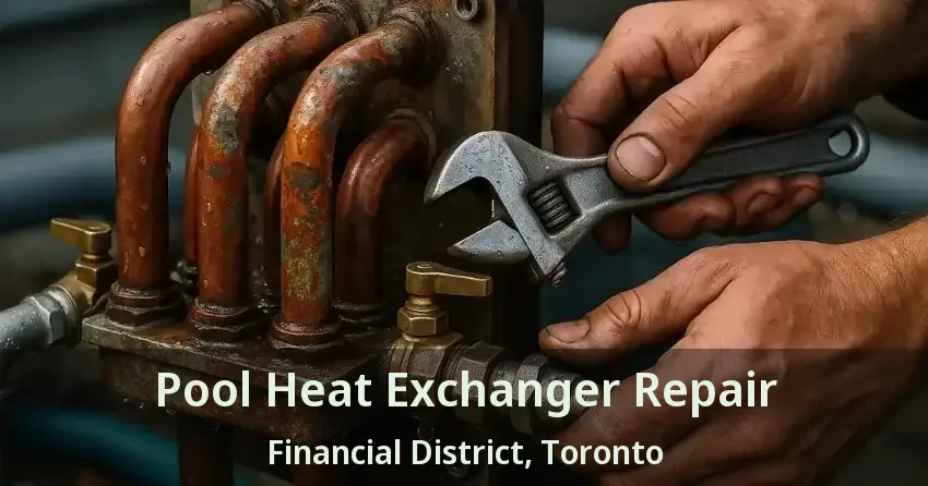 Pool Heat Exchanger Repair Financial District, Toronto - ON