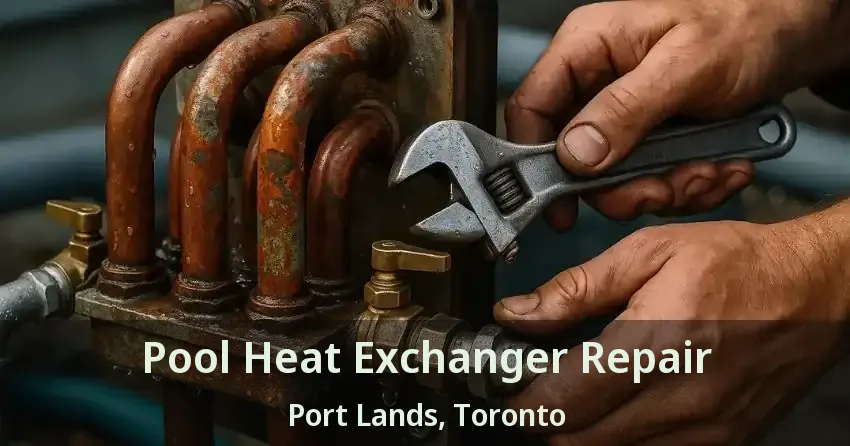 Pool Heat Exchanger Repair Port Lands, Toronto - ON