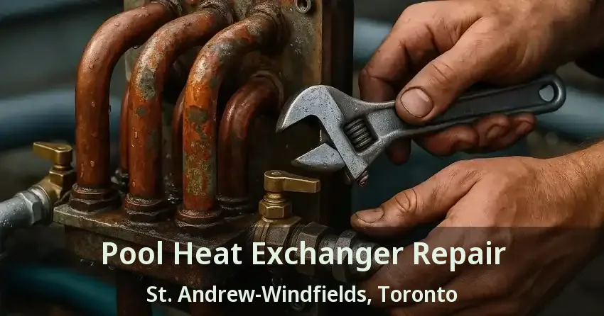 Pool Heat Exchanger Repair St. Andrew-Windfields, Toronto - ON