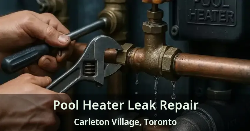 Pool Heater Leak Repair Carleton Village, Toronto - ON