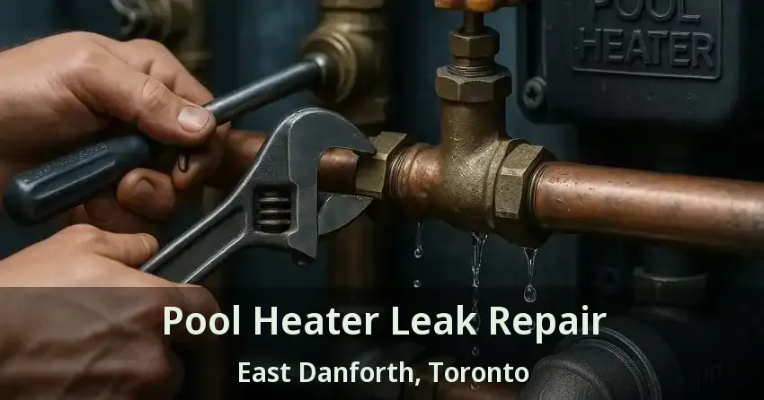 Pool Heater Leak Repair East Danforth, Toronto - ON