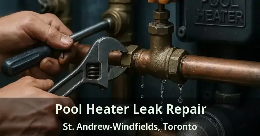 Pool Heater Leak Repair St. Andrew-Windfields, Toronto - ON