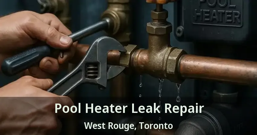 Pool Heater Leak Repair West Rouge, Toronto - ON